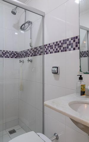 Apartamento à venda com 87m², 3 quartos e 1 vagaBanheiro Social