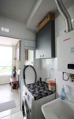 Apartamento à venda com 77m², 3 quartos e 2 vagasCozinha e Área de Serviço