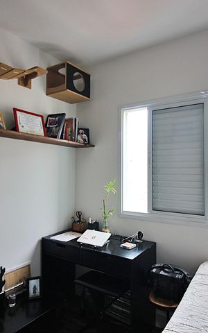Apartamento à venda com 77m², 3 quartos e 2 vagasQuarto 2