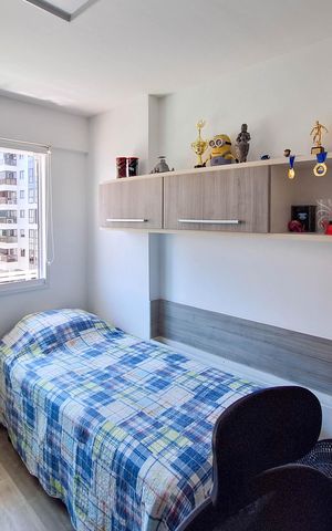 Apartamento à venda com 94m², 3 quartos e 2 vagas Apartamento à venda com 94m², 3 quartos e 2 vagasQuarto 2