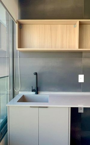 Apartamento à venda com 46m², 1 quarto e 1 vaga Apartamento à venda com 46m², 1 quarto e 1 vagaÁrea de Serviço