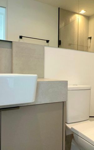 Apartamento à venda com 46m², 1 quarto e 1 vaga Apartamento à venda com 46m², 1 quarto e 1 vagaBanheiro