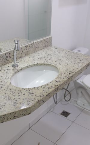Apartamento para alugar com 80m², 3 quartos e 2 vagasBanheiro da Suíte