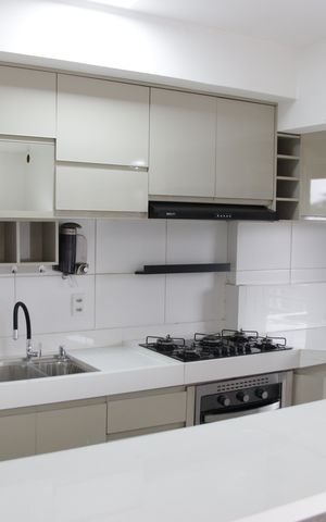 Apartamento para alugar com 80m², 3 quartos e 2 vagasCozinha e Área de Serviço