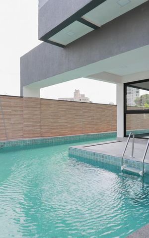 Apartamento à venda com 38m², 1 quarto e 1 vaga Apartamento à venda com 38m², 1 quarto e 1 vagaÁrea comum - Piscina