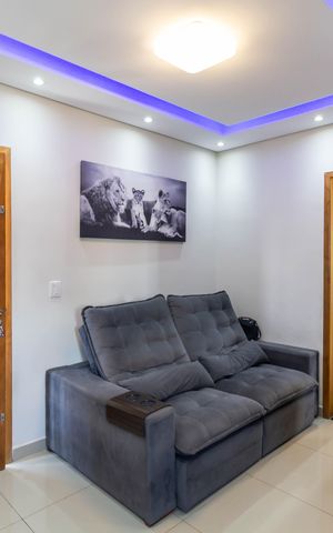 Apartamento à venda com 40m², 2 quartos e 1 vaga Apartamento à venda com 40m², 2 quartos e 1 vagaSala-Cozinha