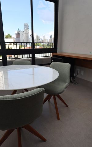 Apartamento para alugar com 45m², 1 quarto e 1 vagaOffice