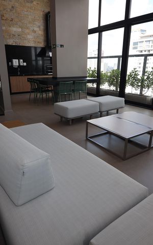 Apartamento para alugar com 45m², 1 quarto e 1 vagaÁrea comum - Churrasqueira