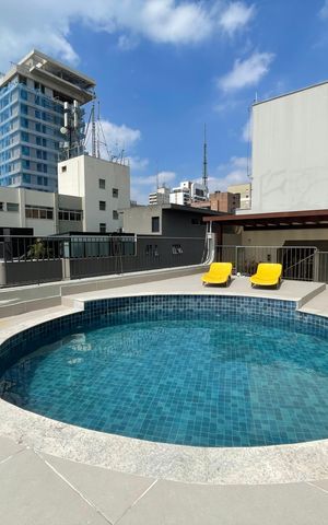 Apartamento para alugar com 70m², 1 quarto e 1 vaga Apartamento para alugar com 70m², 1 quarto e 1 vagaÁrea comum - Piscina