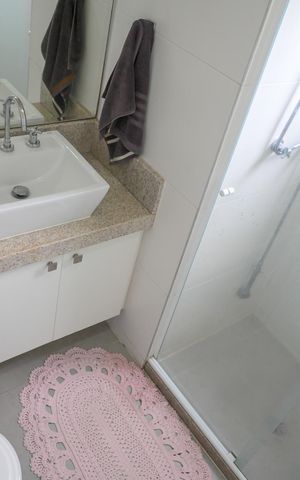 Apartamento à venda com 137m², 4 quartos e 2 vagas Apartamento à venda com 137m², 4 quartos e 2 vagasBanheiro Quarto 1 - Suite