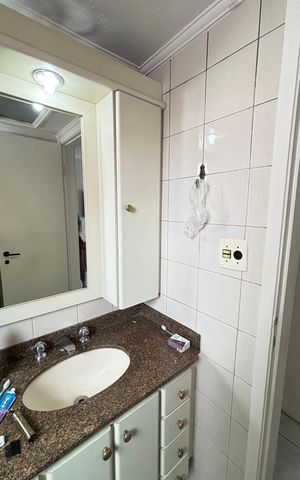 Apartamento à venda com 80m², 3 quartos e 1 vaga Apartamento à venda com 80m², 3 quartos e 1 vagaBanheiro da Suíte