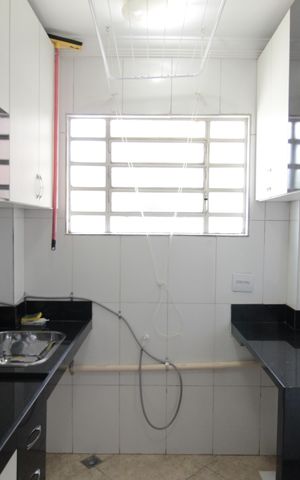 Apartamento à venda com 45m², 2 quartos e 1 vagaCozinha e Área de Serviço