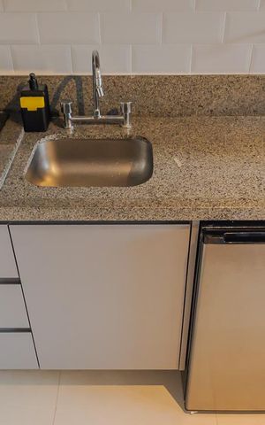 Studio para alugar com 30m², 1 quarto e sem vagaCozinha
