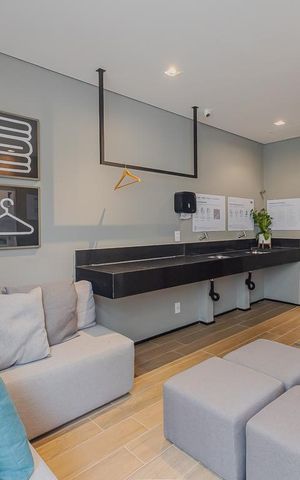 Studio para alugar com 30m², 1 quarto e sem vagaLavanderia