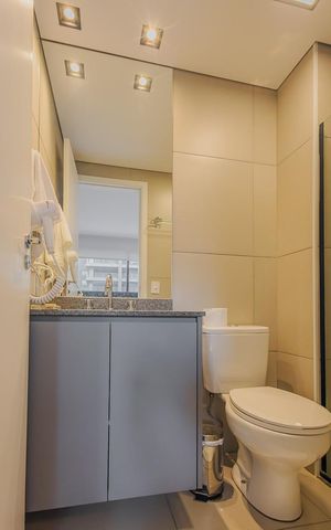 Studio para alugar com 30m², 1 quarto e sem vagaBanheiro