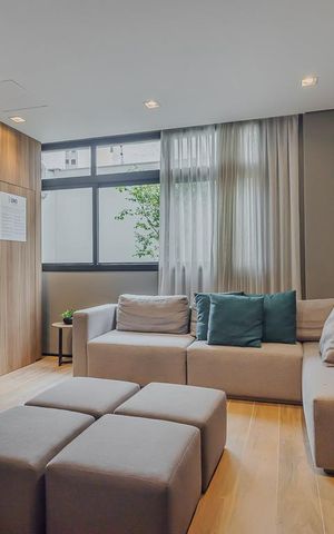 Studio para alugar com 30m², 1 quarto e sem vagaLavanderia