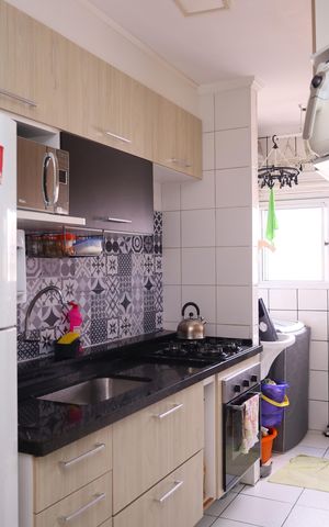Apartamento à venda com 54m², 2 quartos e 1 vagaCozinha