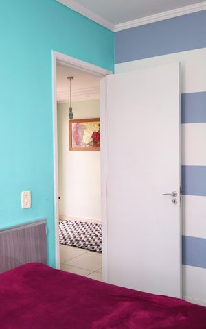Apartamento à venda com 54m², 2 quartos e 1 vagaQuarto 2