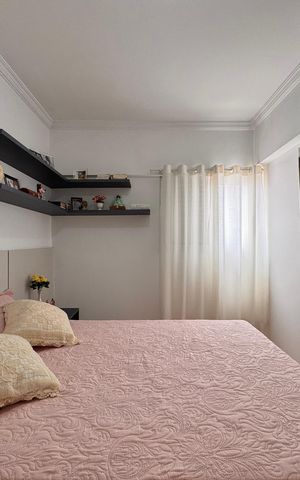 Apartamento à venda com 80m², 3 quartos e 1 vaga Apartamento à venda com 80m², 3 quartos e 1 vagaQuarto 2