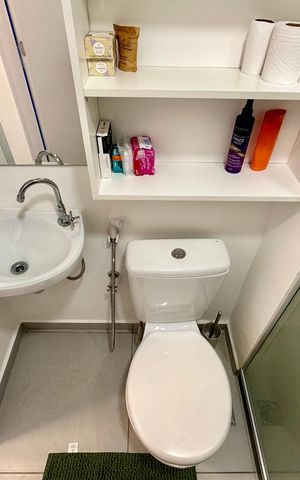 Apartamento à venda com 39m², 1 quarto e sem vaga Apartamento à venda com 39m², 1 quarto e sem vagaBanheiro