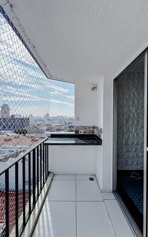 Apartamento para alugar com 80m², 2 quartos e 1 vagaVaranda da Sala