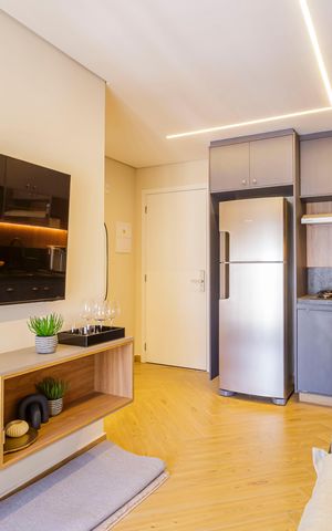 Studio à venda com 29m², 1 quarto e 1 vagaSala