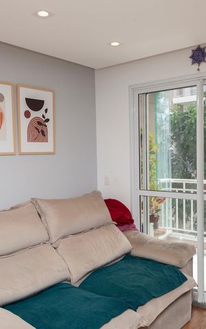 Apartamento à venda com 55m², 2 quartos e 1 vagaSala
