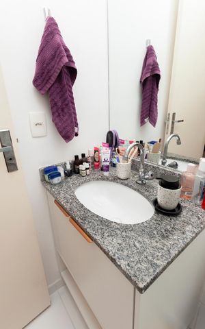 Apartamento à venda com 55m², 2 quartos e 1 vagaBanheiro da Suíte