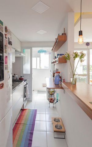 Apartamento à venda com 55m², 2 quartos e 1 vagaCozinha