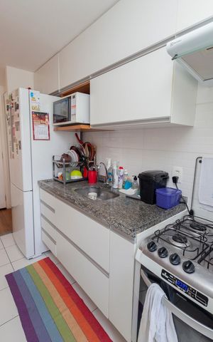 Apartamento à venda com 55m², 2 quartos e 1 vagaCozinha