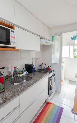 Apartamento à venda com 55m², 2 quartos e 1 vagaCozinha