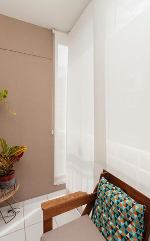 Apartamento à venda com 55m², 2 quartos e 1 vagaVaranda