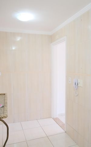 Apartamento à venda com 46m², 2 quartos e 1 vagaCozinha e Área de Serviço