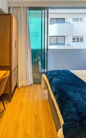 Studio para alugar com 24m², 1 quarto e sem vagaStudio