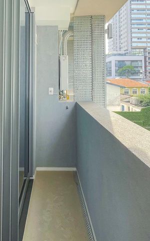 Studio para alugar com 24m², 1 quarto e sem vagaVaranda
