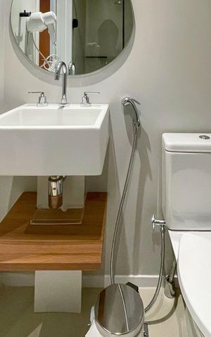 Studio para alugar com 24m², 1 quarto e sem vagaBanheiro