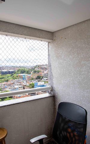 Apartamento à venda com 67m², 2 quartos e 2 vagasVaranda da Sala