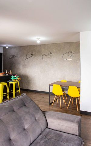Apartamento à venda com 67m², 2 quartos e 2 vagasSala