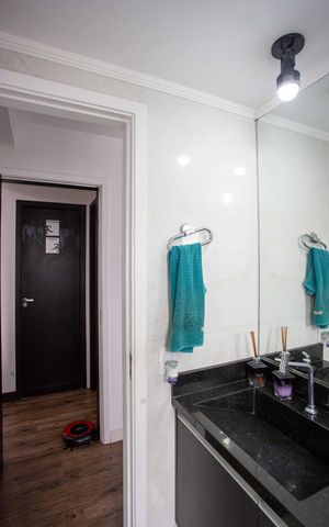 Apartamento à venda com 67m², 2 quartos e 2 vagasBanheiro de Suite