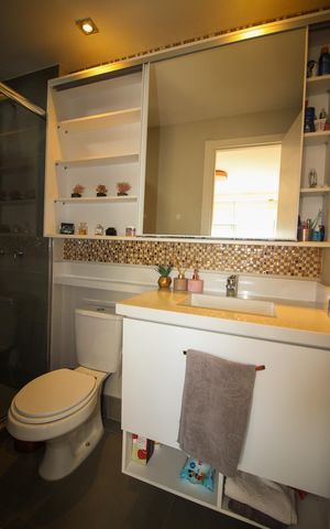 Apartamento à venda com 62m², 2 quartos e 1 vagaBanheiro da Suíte