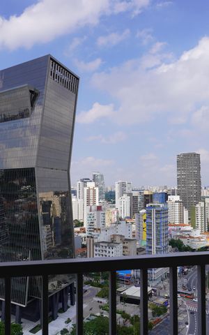 Studio para alugar com 30m², 1 quarto e sem vagaVaranda