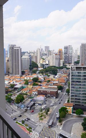 Studio para alugar com 30m², 1 quarto e sem vagaVaranda