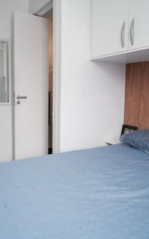 Apartamento à venda com 58m², 3 quartos e 1 vagaQuarto 2