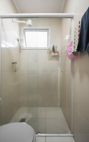 Apartamento à venda com 74m², 3 quartos e 1 vagaBanheiro da Suíte