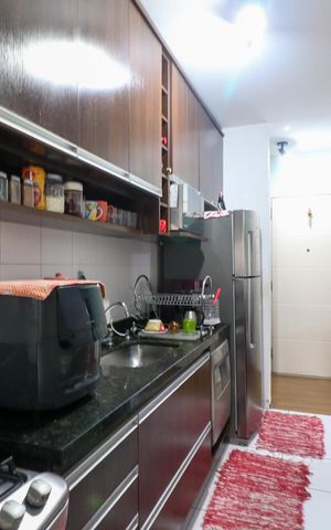 Apartamento à venda com 67m², 2 quartos e 1 vagaCozinha
