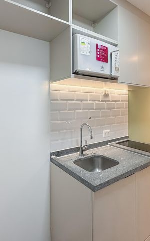 Studio à venda com 25m², 1 quarto e sem vaga Studio à venda com 25m², 1 quarto e sem vagaCozinha