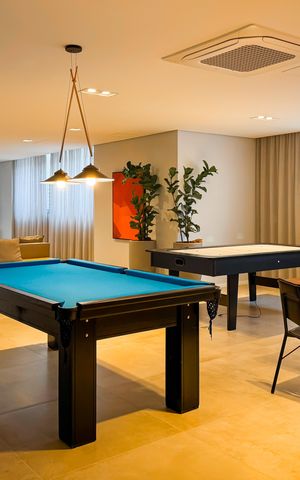 Studio à venda com 25m², 1 quarto e sem vaga Studio à venda com 25m², 1 quarto e sem vaga Área comum - Salão de jogos