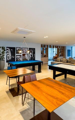 Studio à venda com 25m², 1 quarto e sem vaga Studio à venda com 25m², 1 quarto e sem vaga Área comum - Salão de jogos
