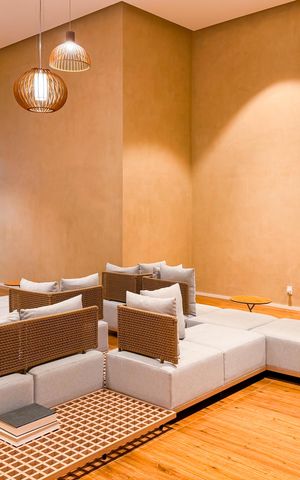 Studio à venda com 25m², 1 quarto e sem vaga Studio à venda com 25m², 1 quarto e sem vagaHall social