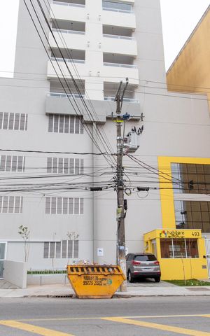 Apartamento à venda com 45m², 2 quartos e 1 vagaFachada e portaria
